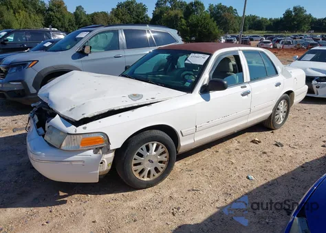 2004 Ford Crown Victoria Lx from USA, damaged, VIN 2FAFP74W14X130153